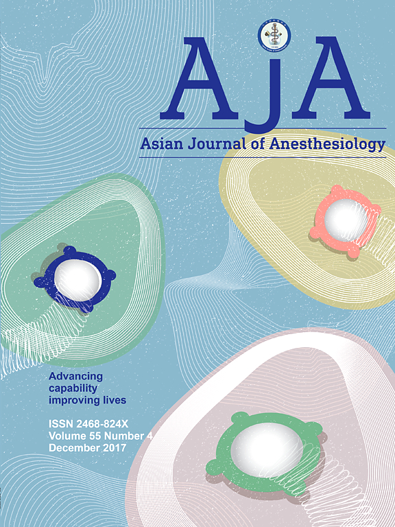 Go to journal home page - Asian Journal of Anesthesiology